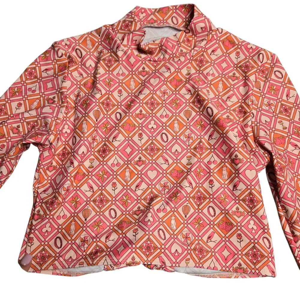Lovers and Friends Which Way Rash Guard Size: S - Picture 3 of 5